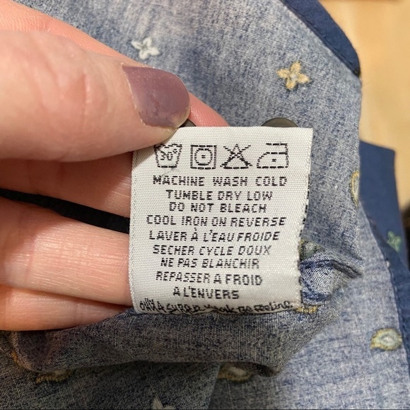 Billabong men’s  navy blue button up shirt - Picture 8 of 8